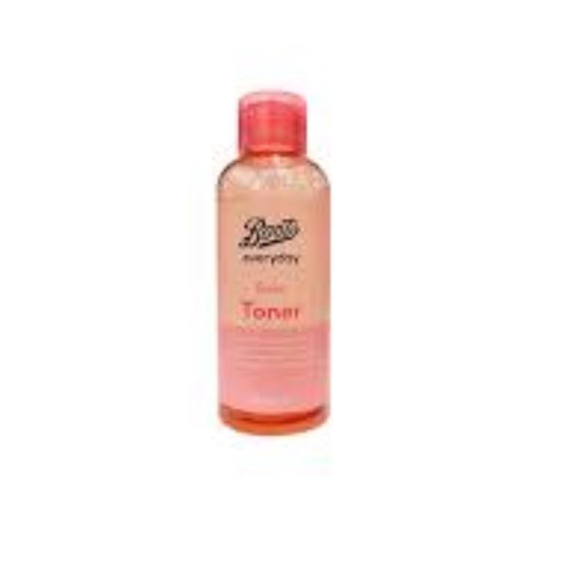 Boots rose toner