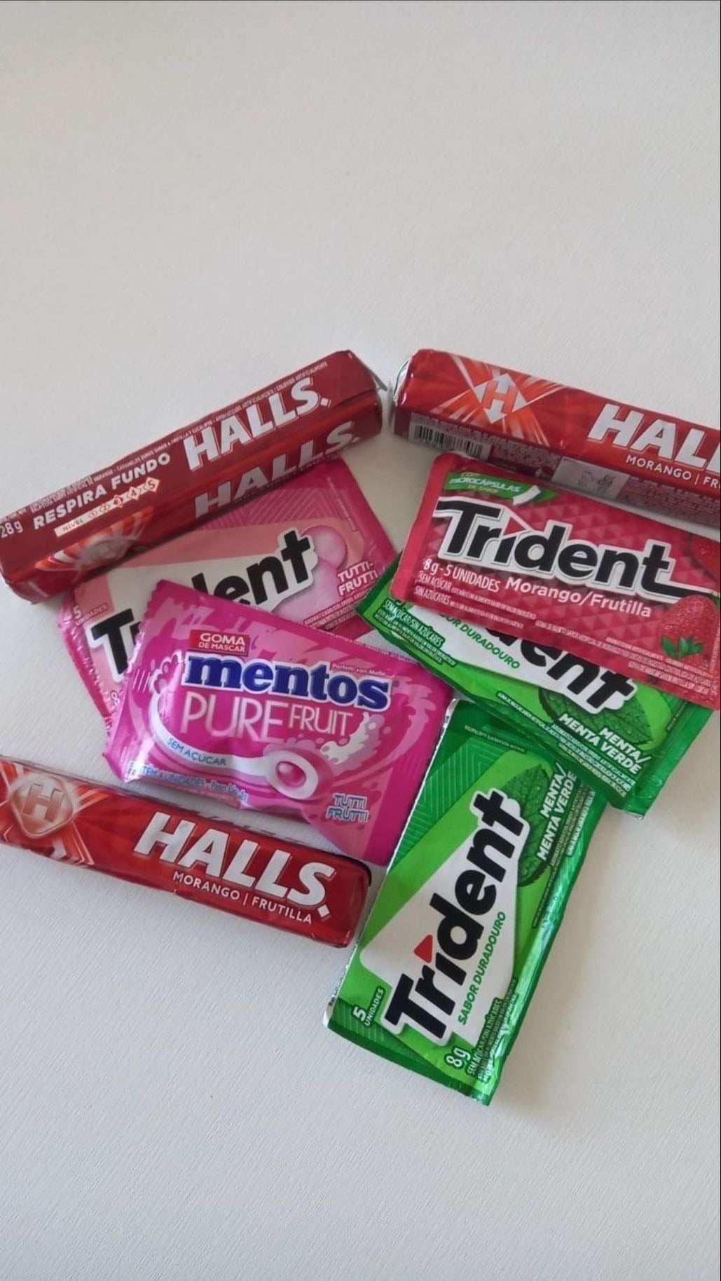 Mentas, chicles