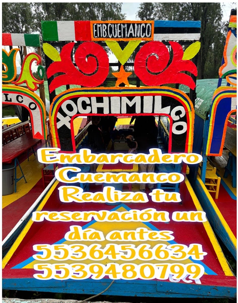 Trajineras Xochimilco - Embarcadero Cuemanco