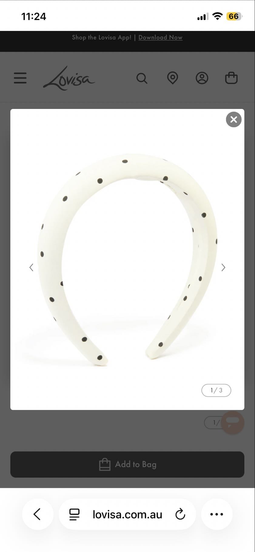 hard padded headband