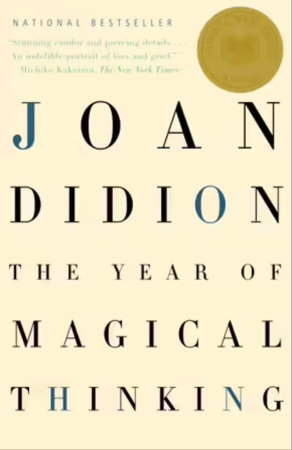 Joan Didion - The Year of Magical Thinking