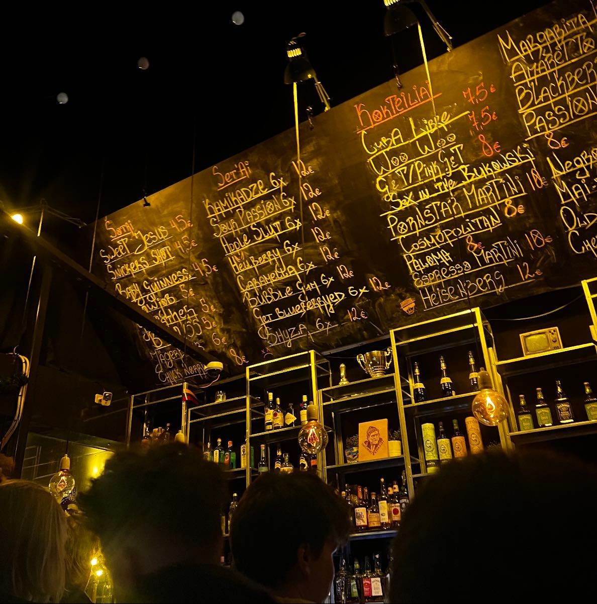 My go-to bars in Vilnius