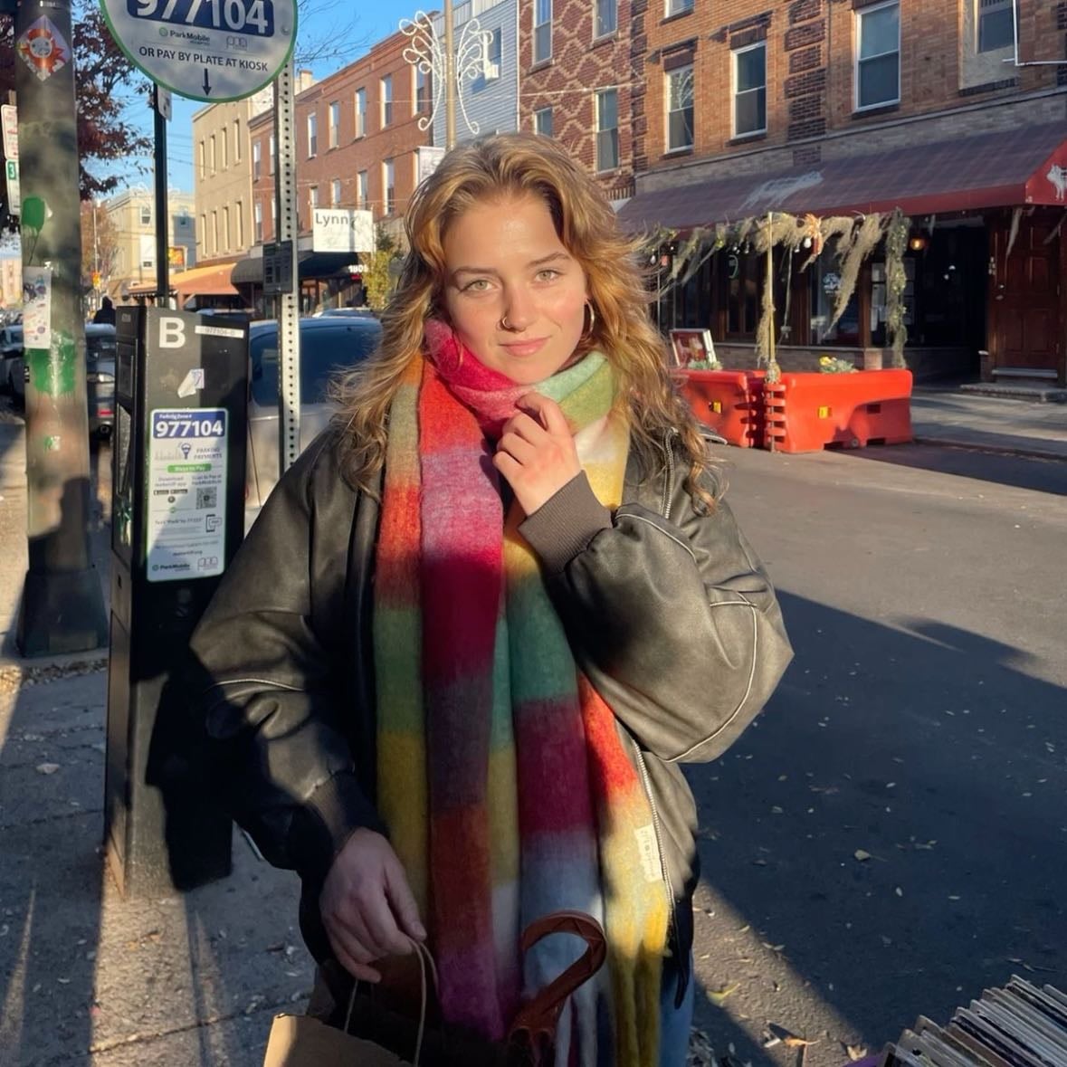 Colorful Scarf - poshmark, thrifted
