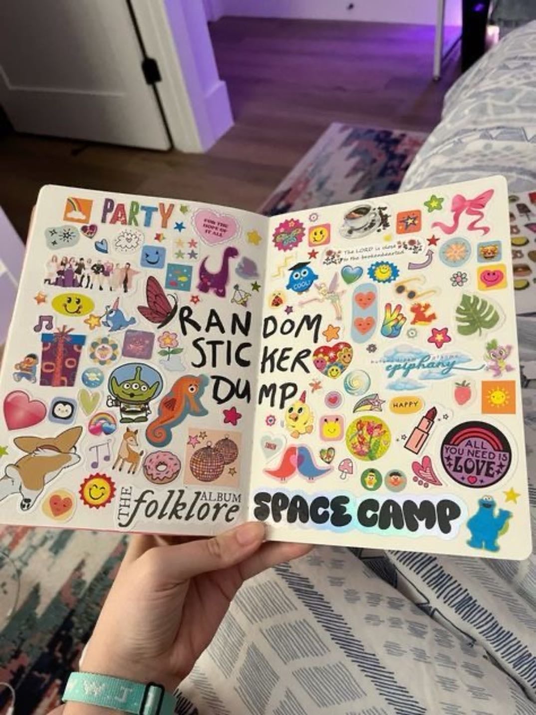 Sticker dump