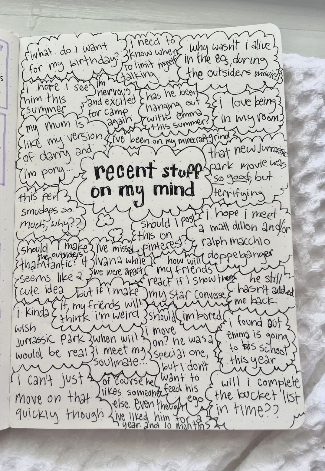 Brain dump