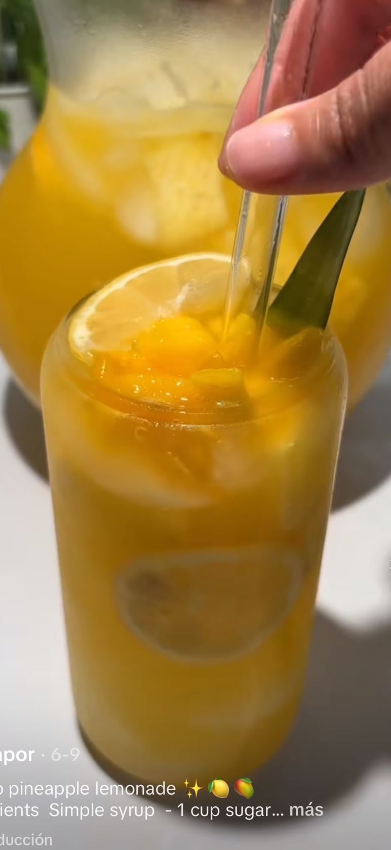 Mango Pineapple Lemonade