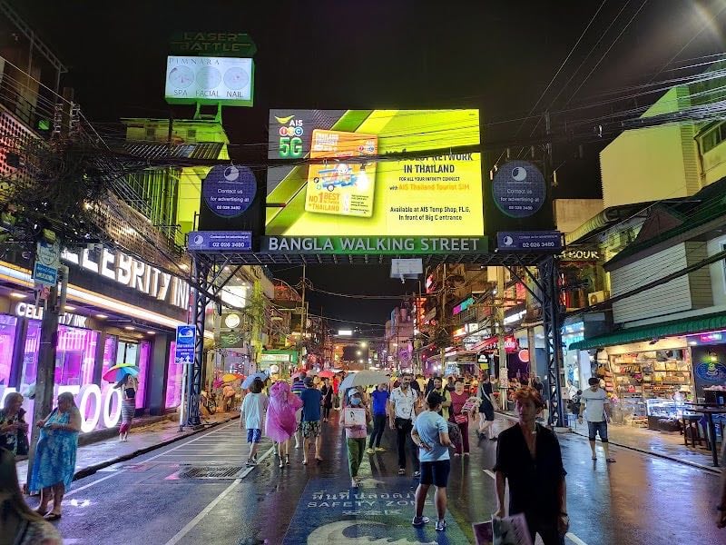 Patong Beach Bangla Walking Street