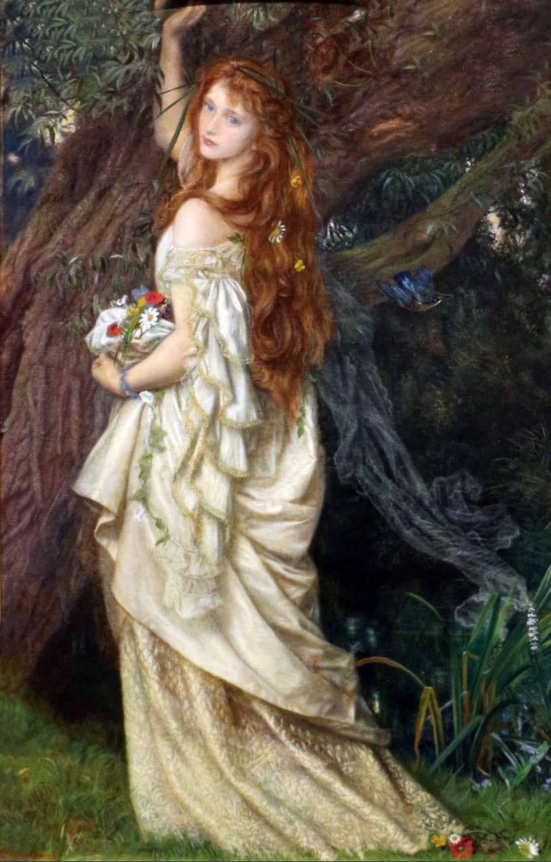 Ophelia (1852) - Arthur Hughes