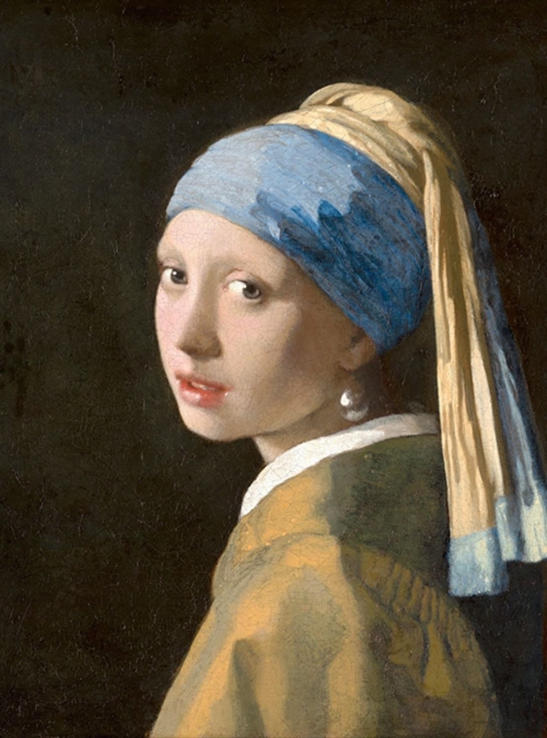 The Girl with The Pearl Earring (1665) - Johannes Vermeer