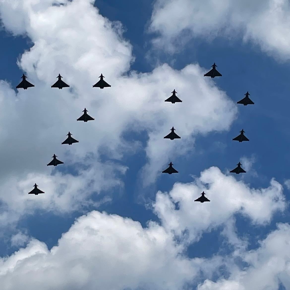 Coronation - This formation was absolutely stunning. This was for the queens platinum jubilee back in 2022.