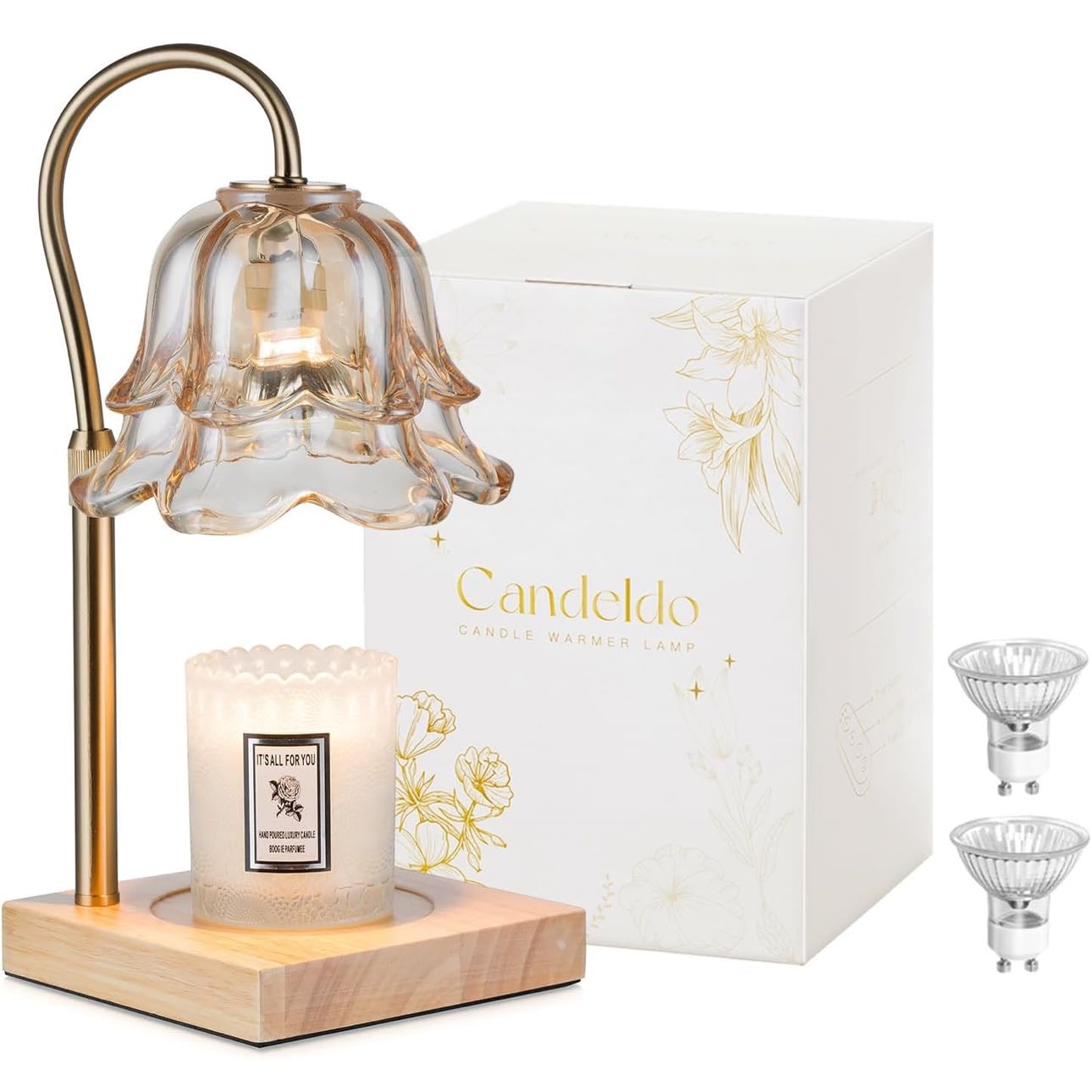 flower candle warmer