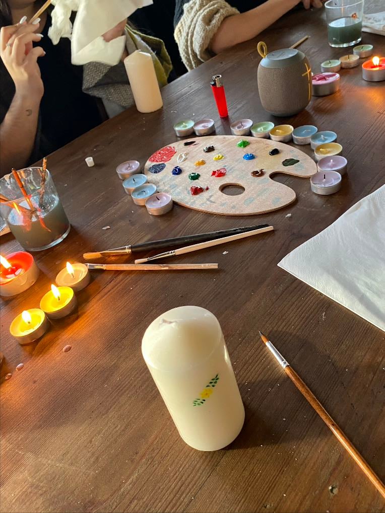 Pintar velas