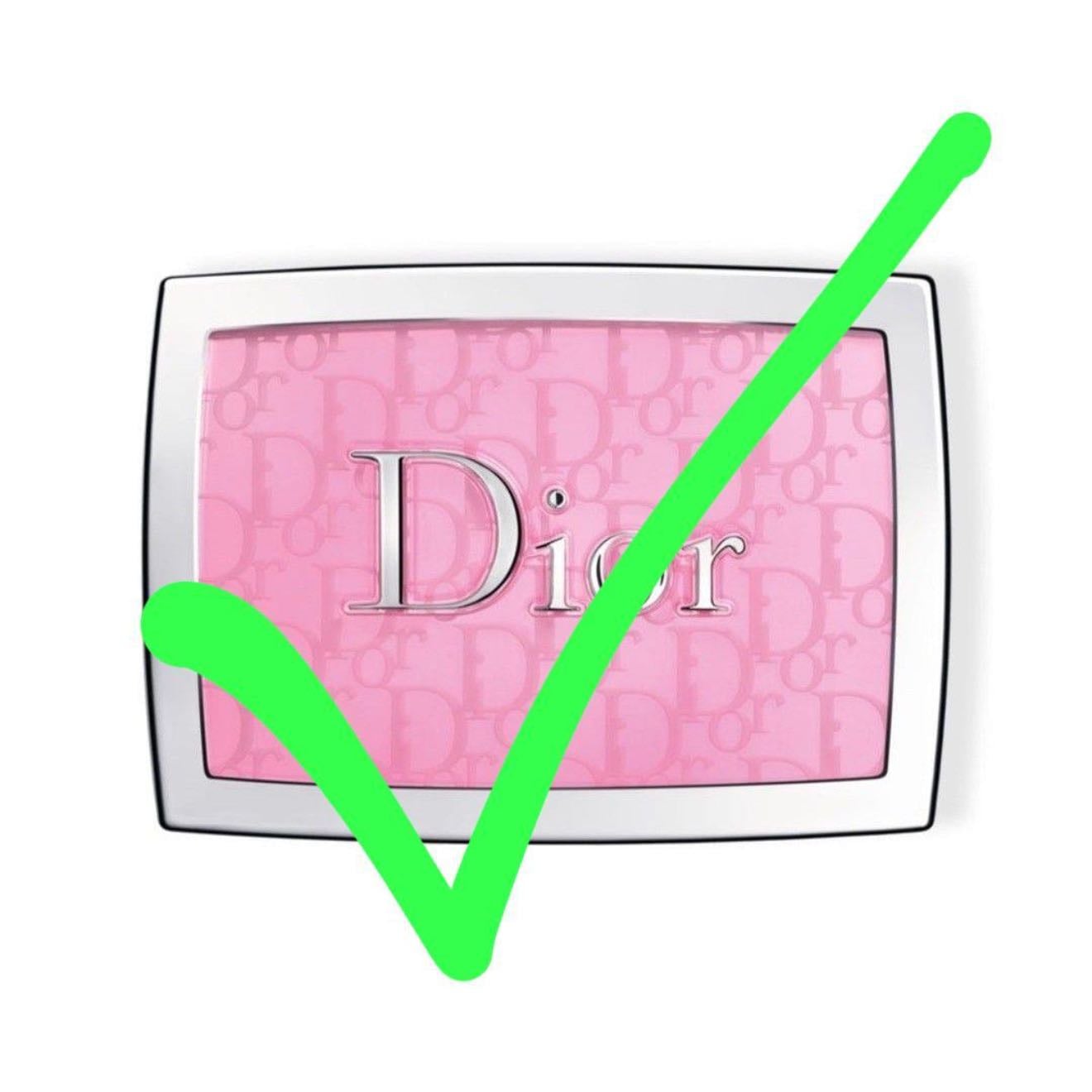 Dior blush - Receipt