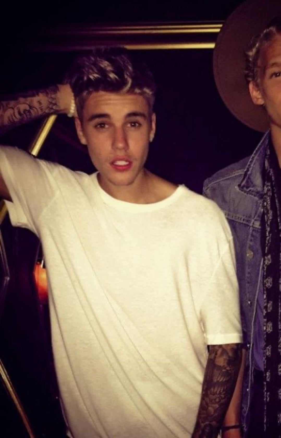 Old Justin bieber - There is a bond between us, it's not considered a crush.