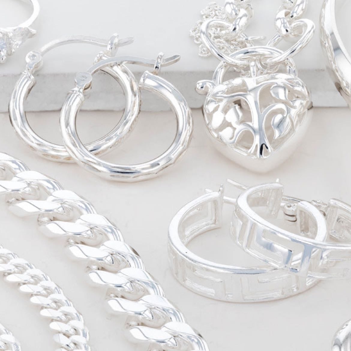 silver jewelry - cutesy