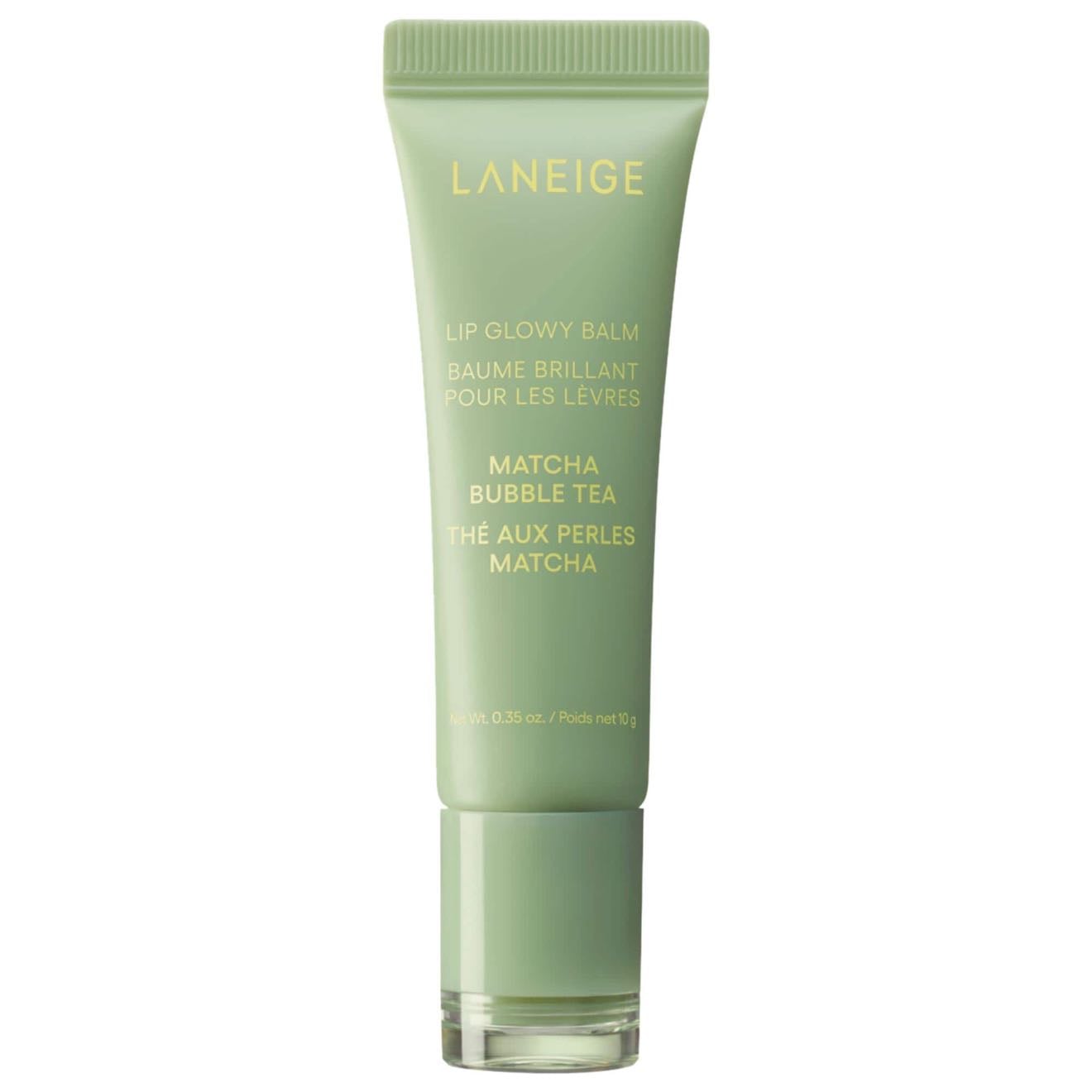 Lip Glowy Lightweight Hydration Balm with Shea Butter - In matcha bubble tea