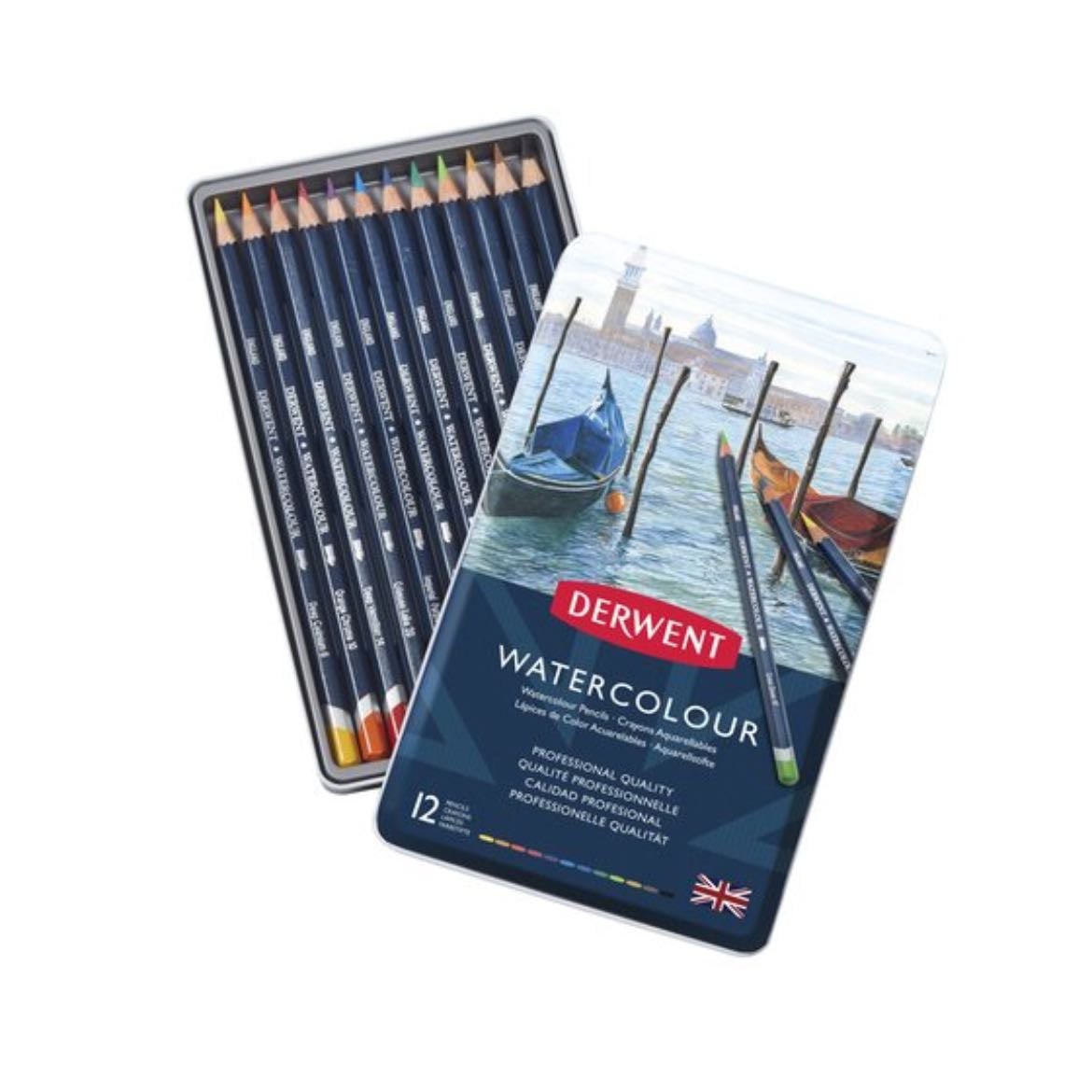 derwent watercolor pencils - travels well with water brushes