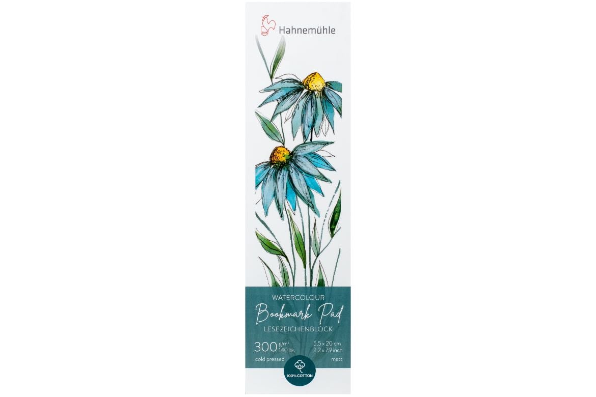 watercolor bookmark pad - hahnemühle