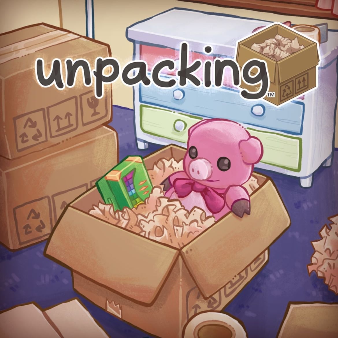 unpacking - unpack boxes, lose faith in men