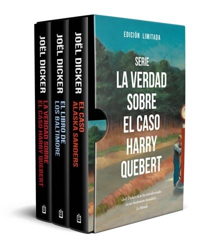 Estuche Serie La verdad sobre el caso Harry Quebert (Edición limitada): Contiene: La verdad sobre el caso Harry Quebert | El libro de los Baltimore | El caso de Alaska Sanders - Joël Dicker · 2023