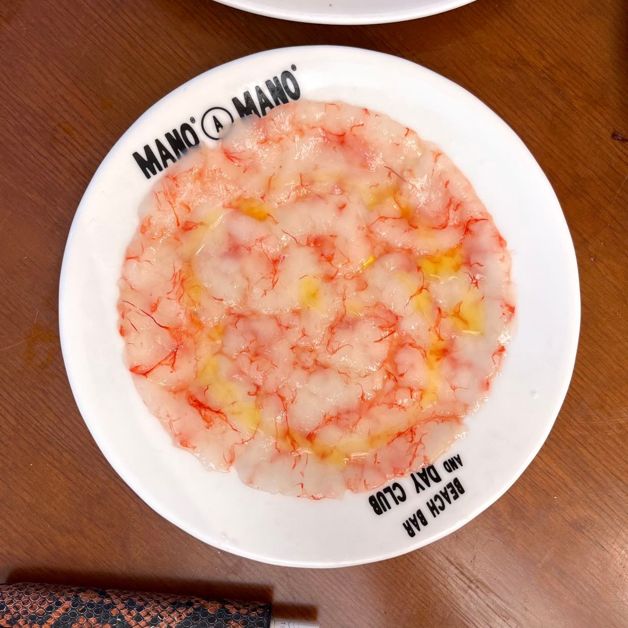 Mano a Mano Palamós - la croqueta de gamba ESPECTACULAR
