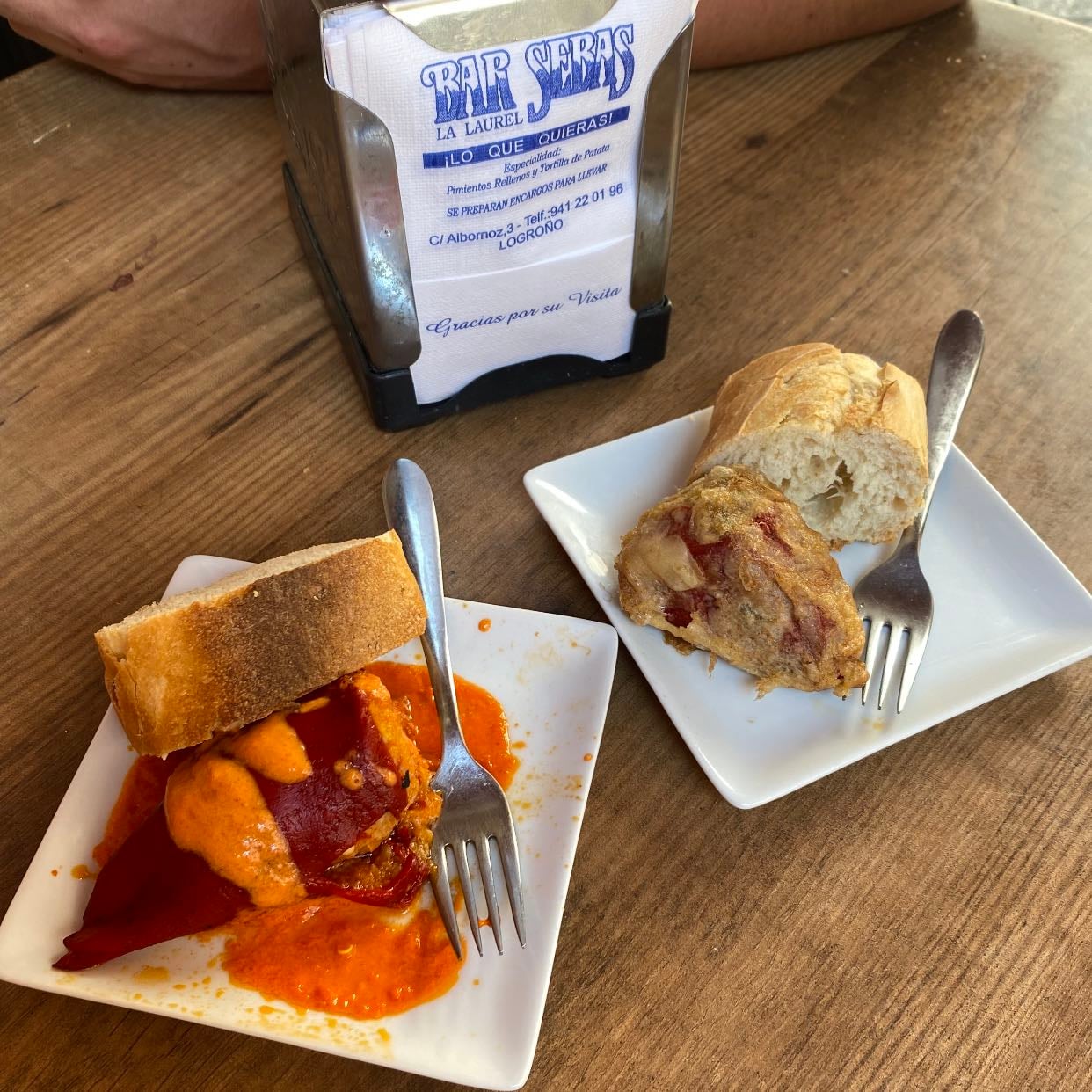 Bar Sebas - pimiento relleno