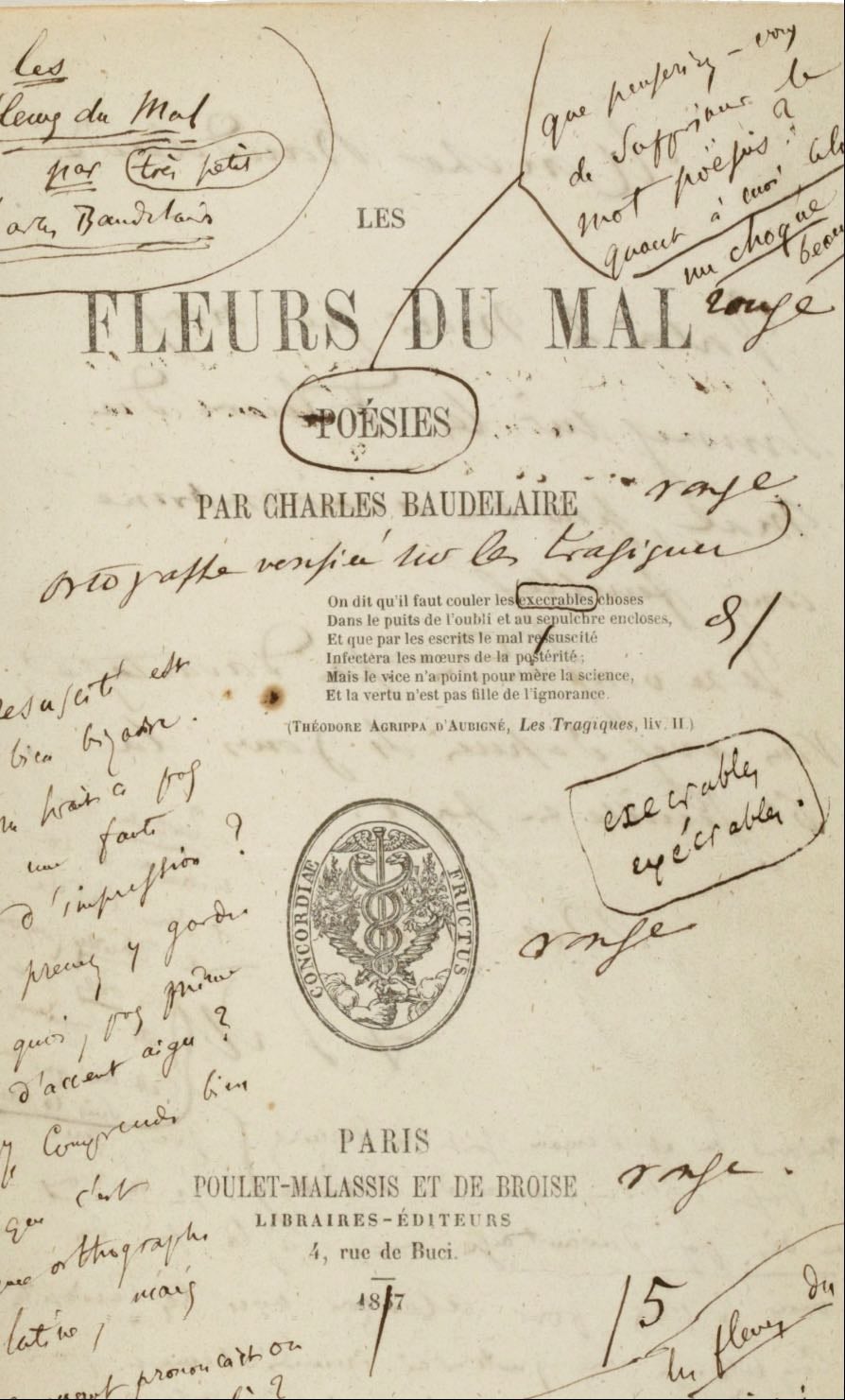 Les fleurs du mal - Charles Baudelaire
