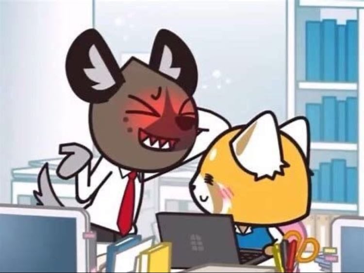 Retsuko & Haida ⋆.˚ - Aggretsuko