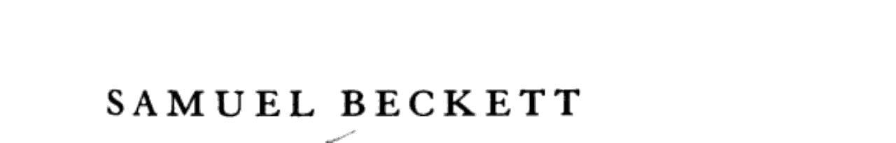 First Love and Other Novellas - Samuel Beckett · 2000