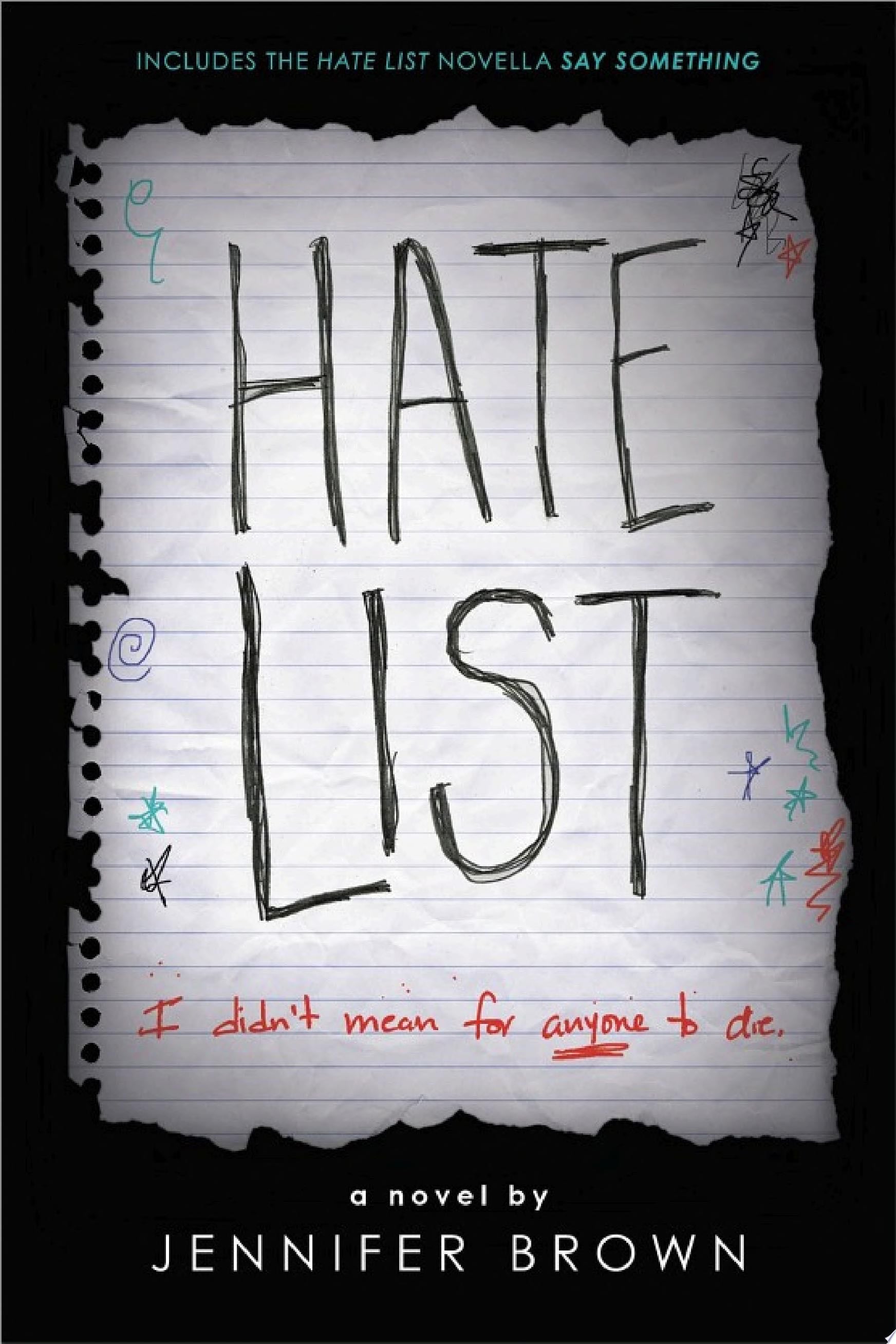 Hate List - Jennifer Brown · 2009