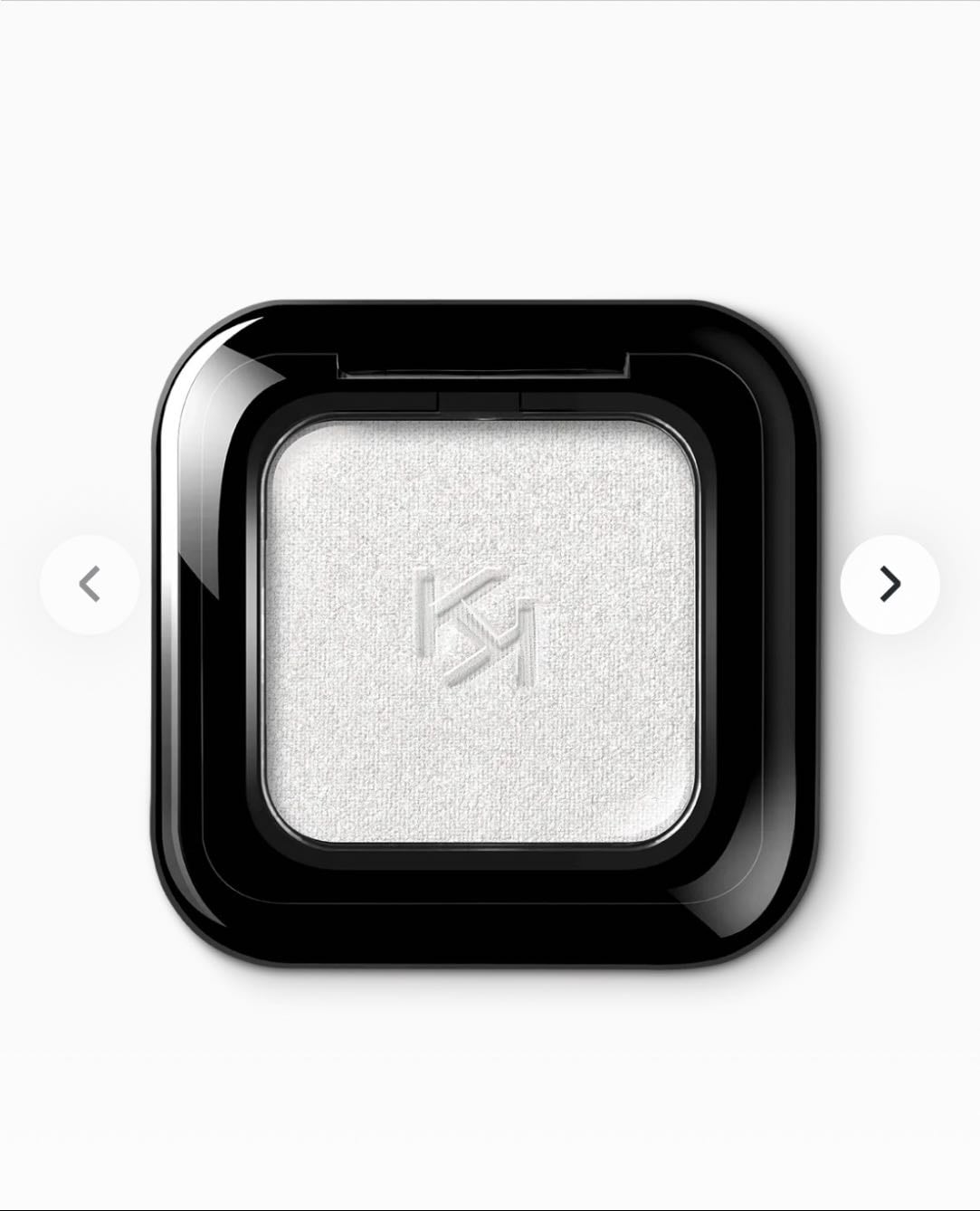 High Pigment Eyeshadow - Kiko - 38 Metallic Light Silver