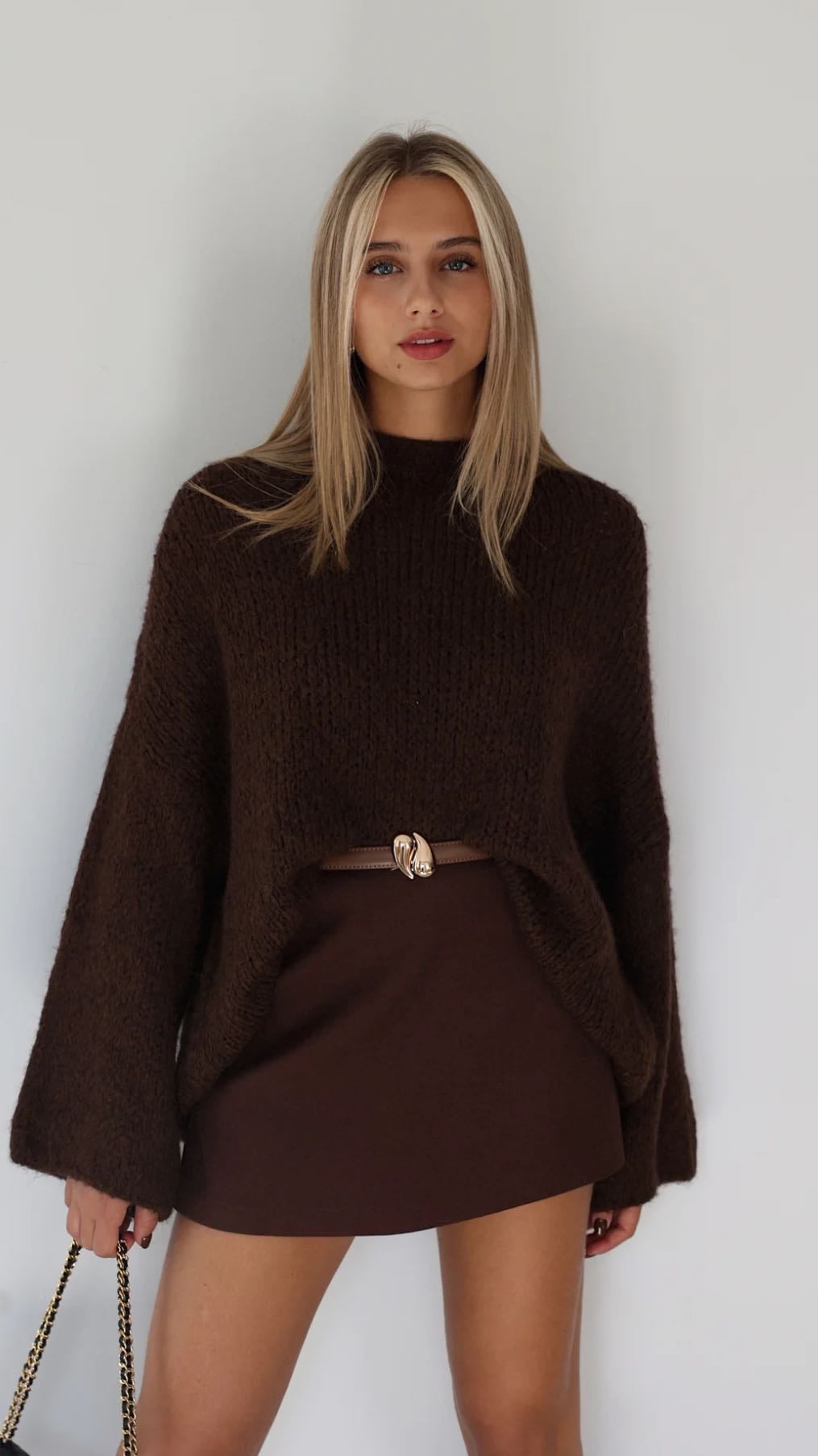 Pull Oréa - Choco - My 1996 - taille S