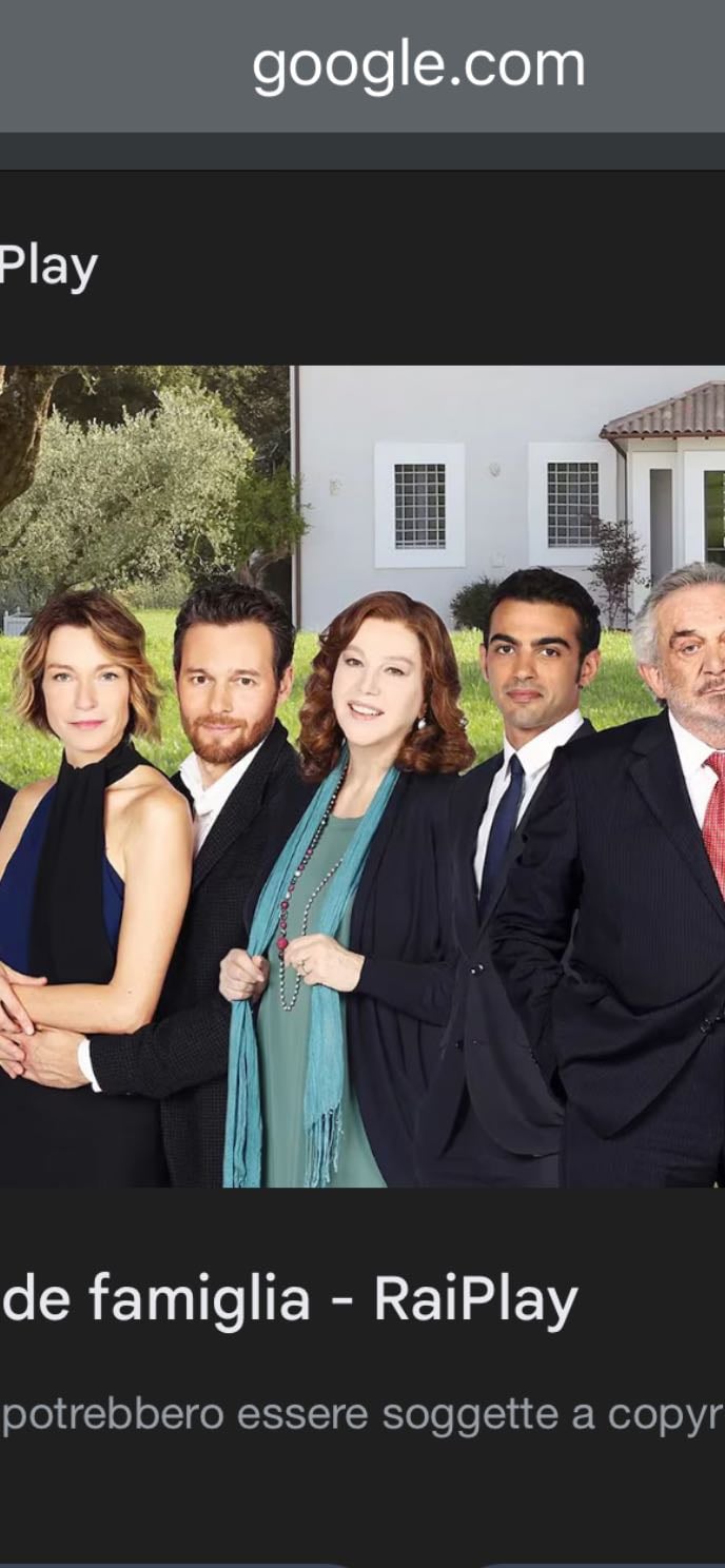 Una grande famiglia - 2012