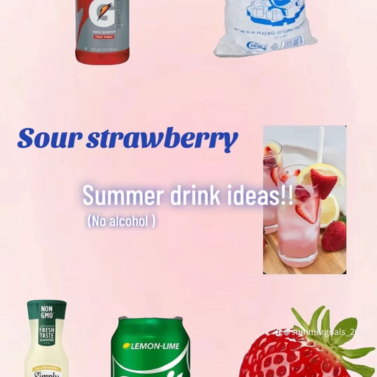 Sour Strawberry - Drinks