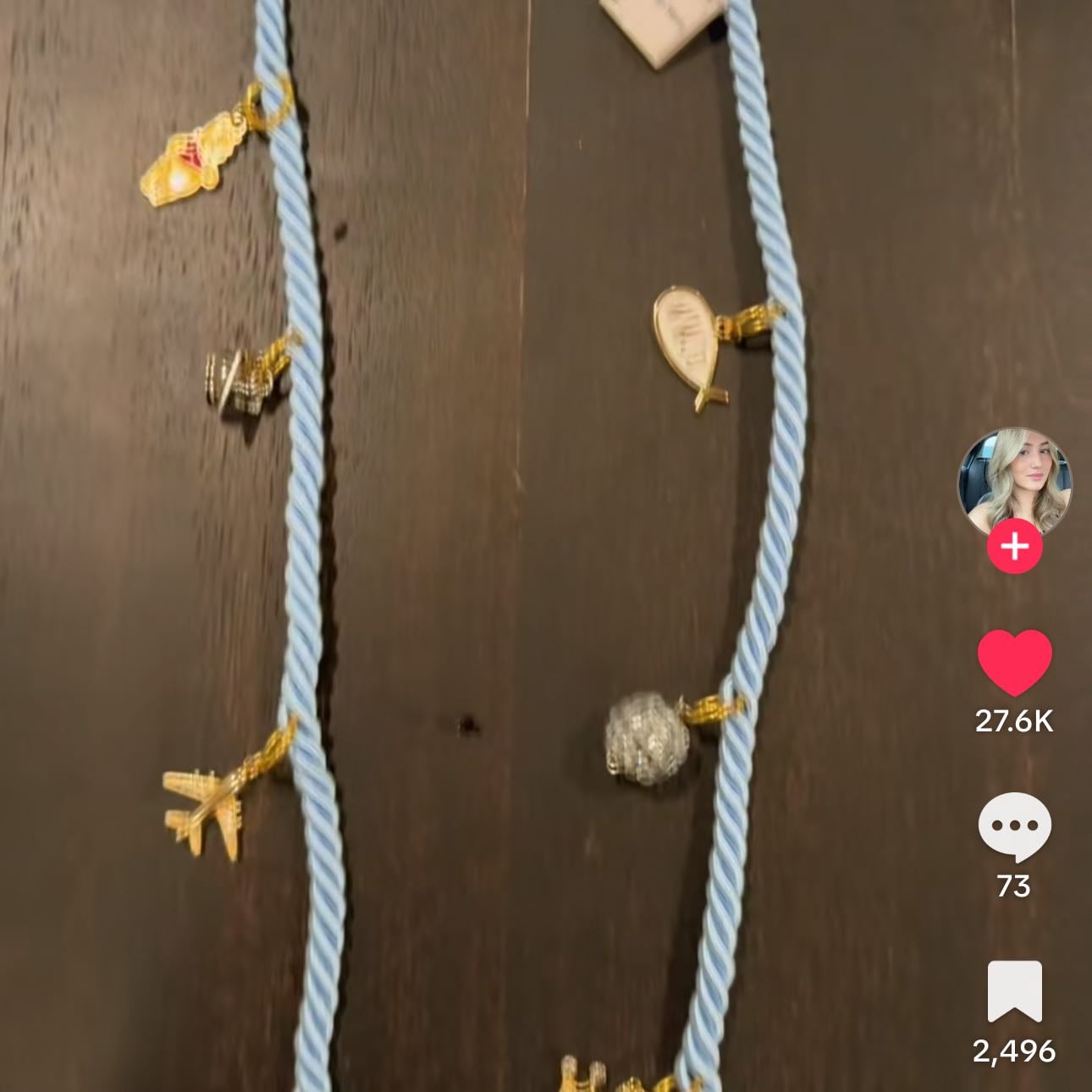 Make graduation cords for each other🩵