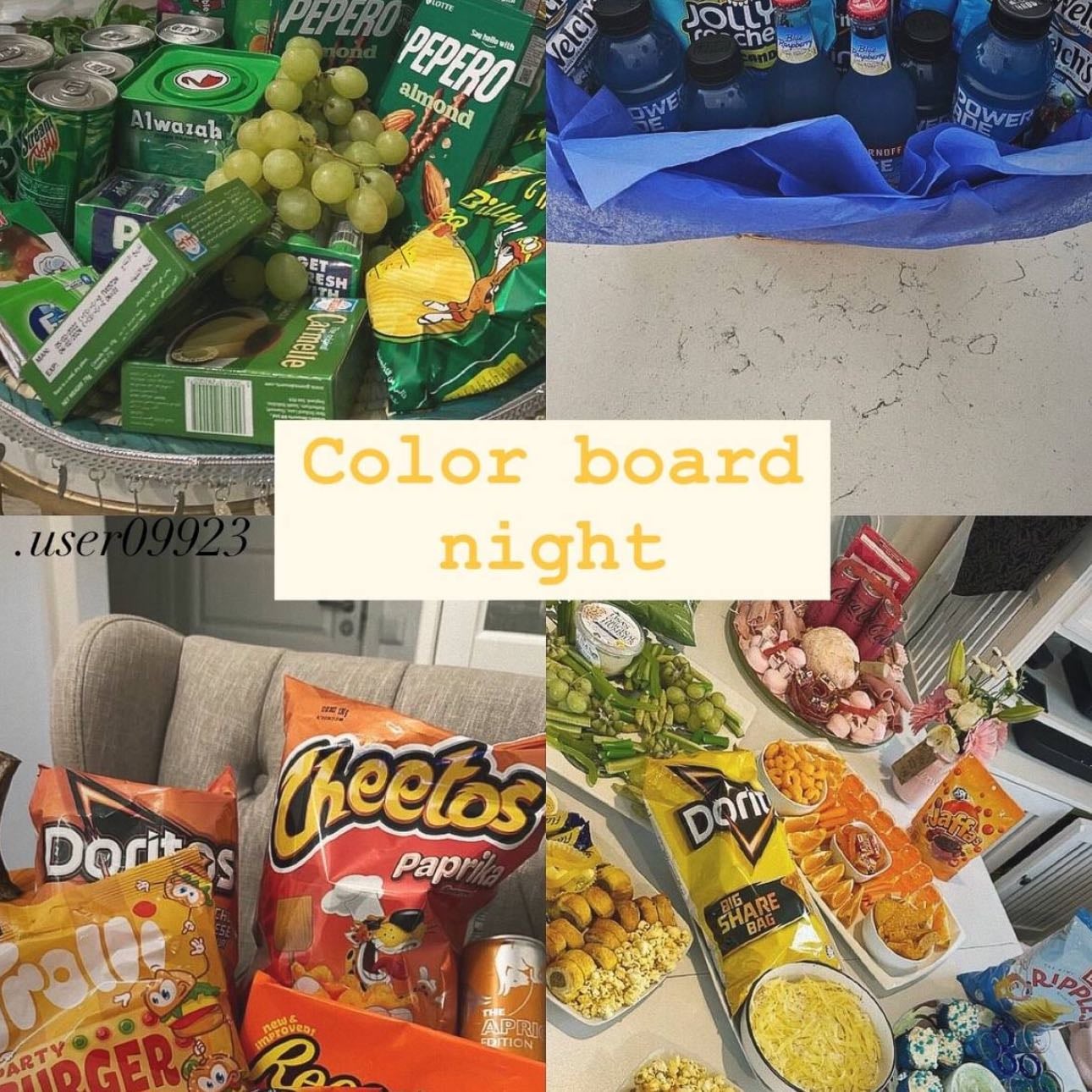 Color board night