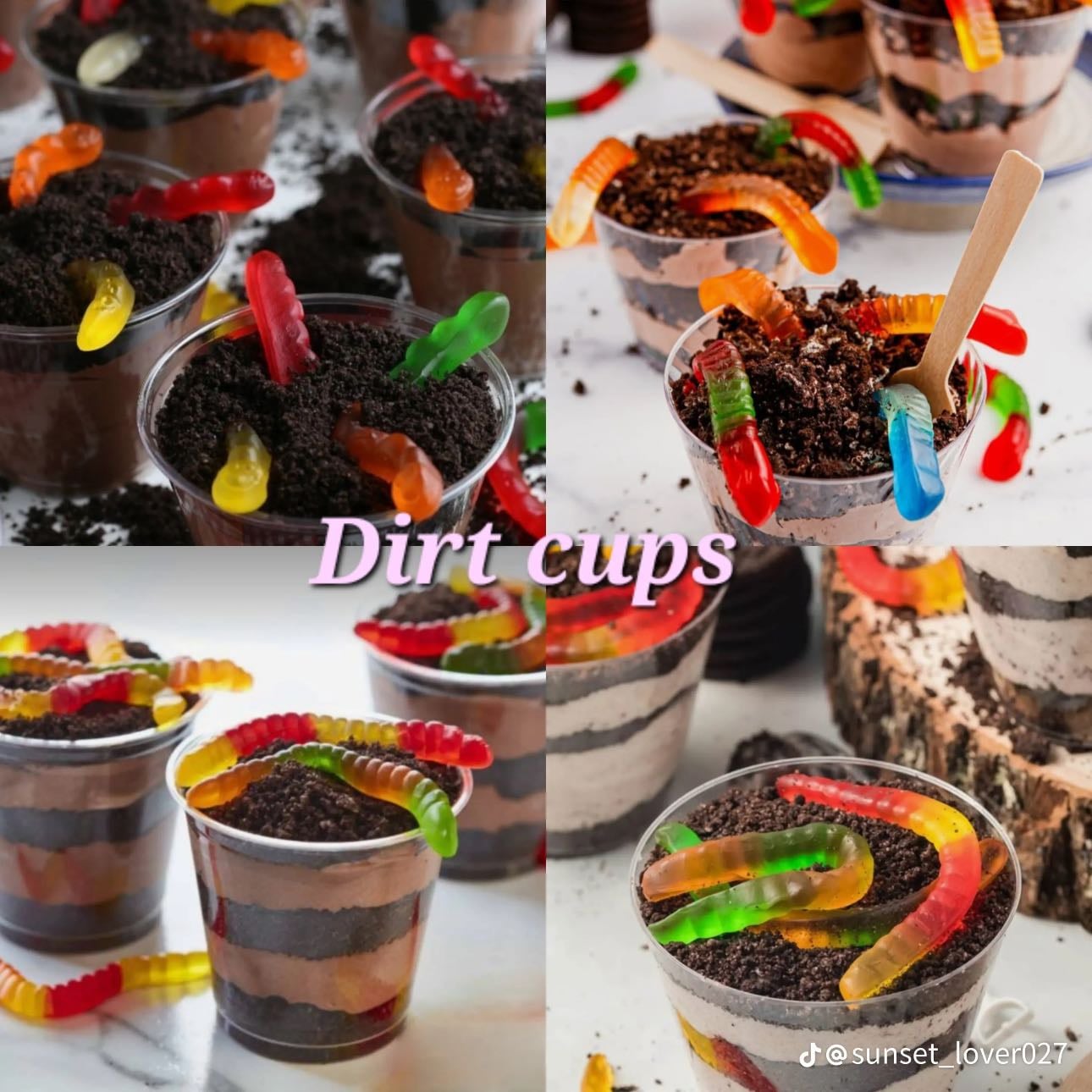 Dirt cups