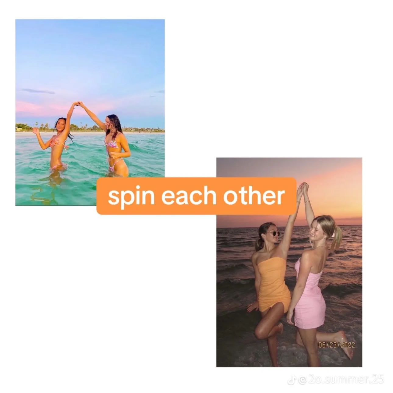 Spin each other