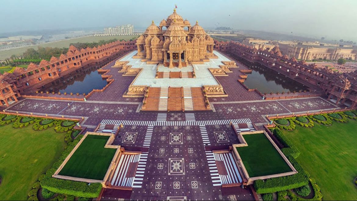 India: Akshardham Temple - + Taj Mahal, Ellora Caves, Amritsar, Chennai