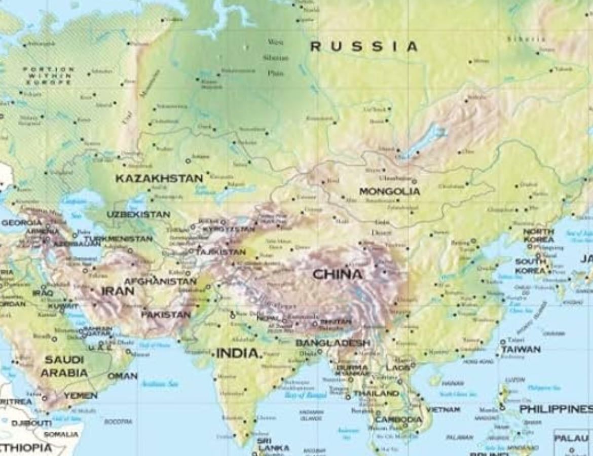 Asia - Country of interest: China
Cities of interest: Many