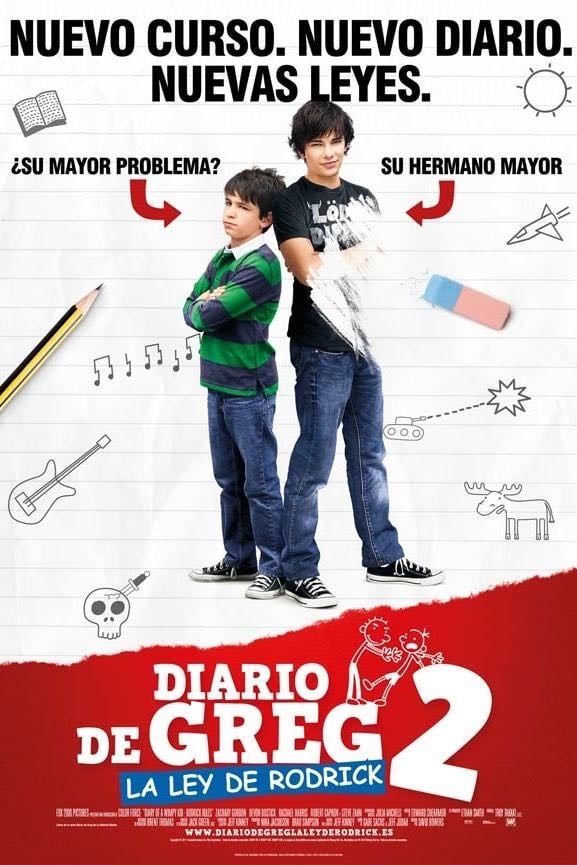 El diario de Greg 2: La ley de Rodrick - David Bowers · 2011
