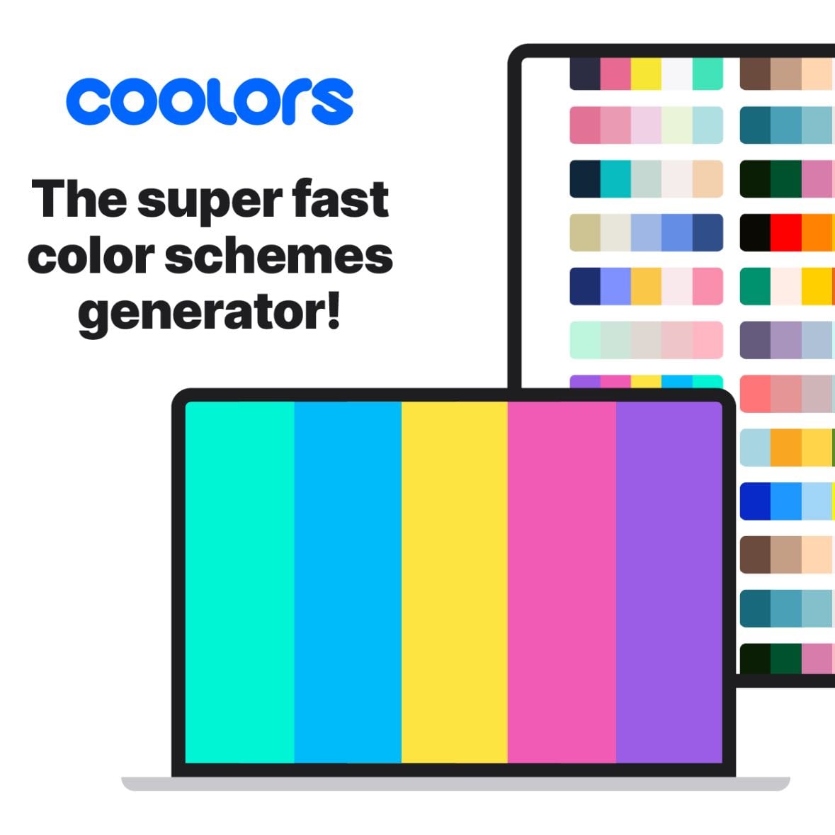 Coolors - Paletas y colores + tipografía