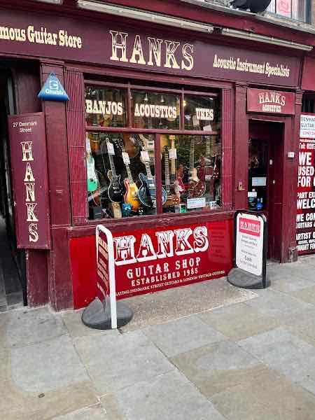 Denmark St - Guitar/ Instrument shops💯