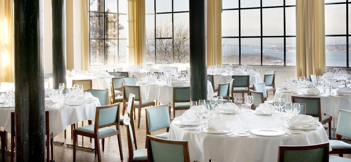Ekebergrestauranten - 30s Restaurant with a stunning view if the entire city