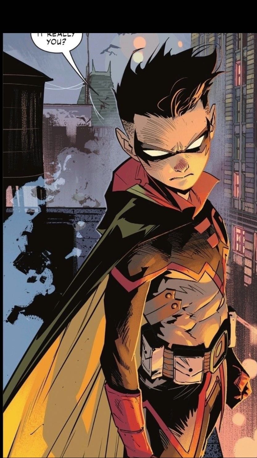 damian wayne/robin ⟢ - he's just so cute