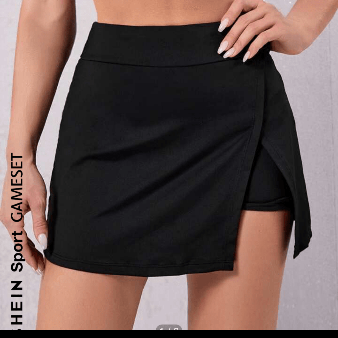 Black skirt