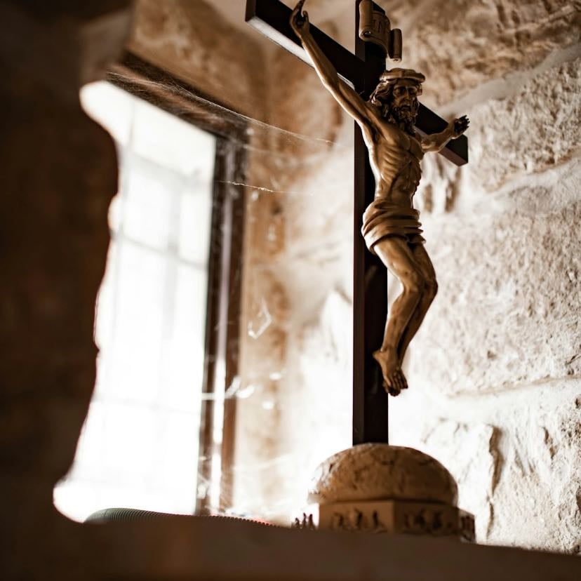 I wonder if Jesus, the son of a carpenter, smelled the wood of the cross and reminded him of his home"