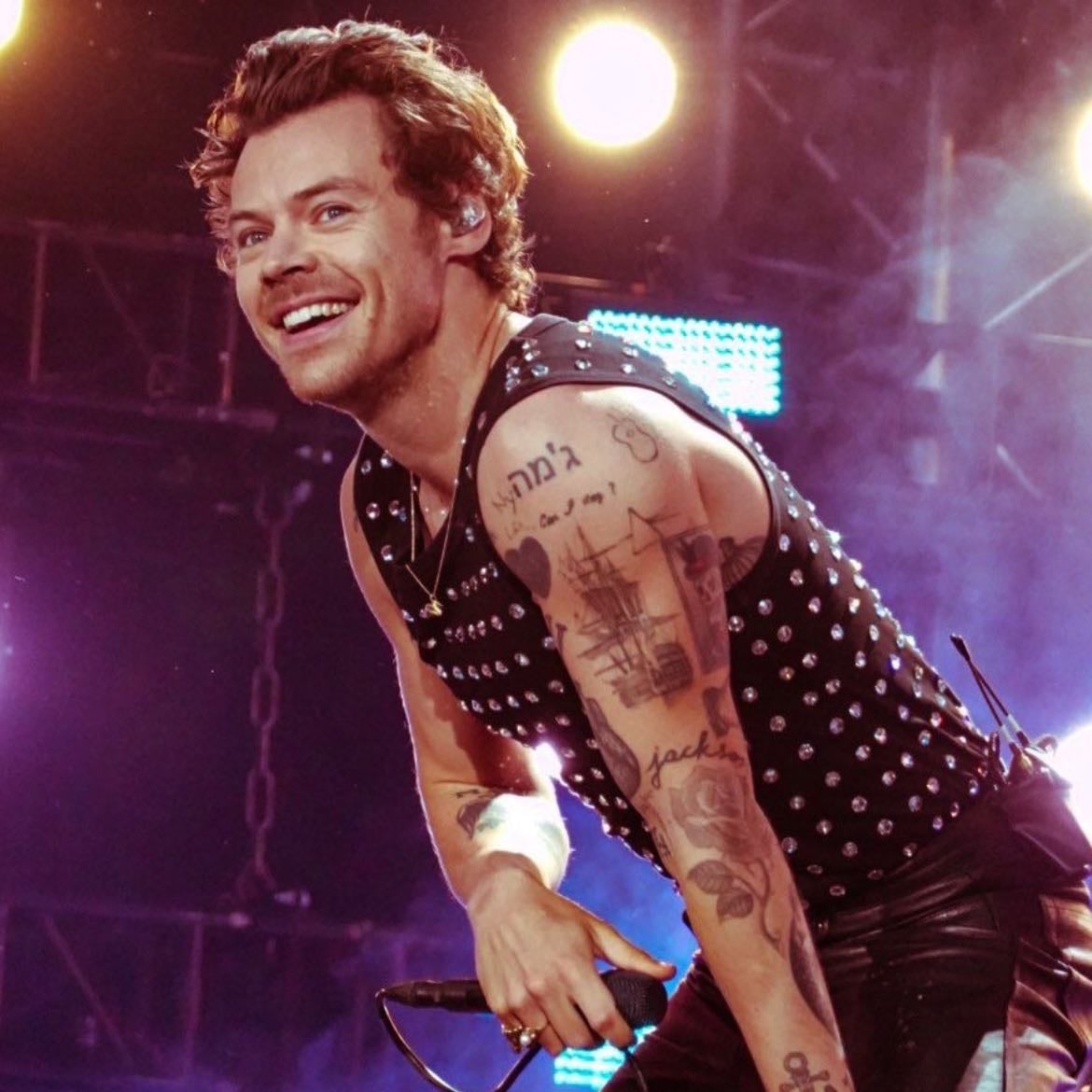 Love on tour Harry - The curls, the face everything