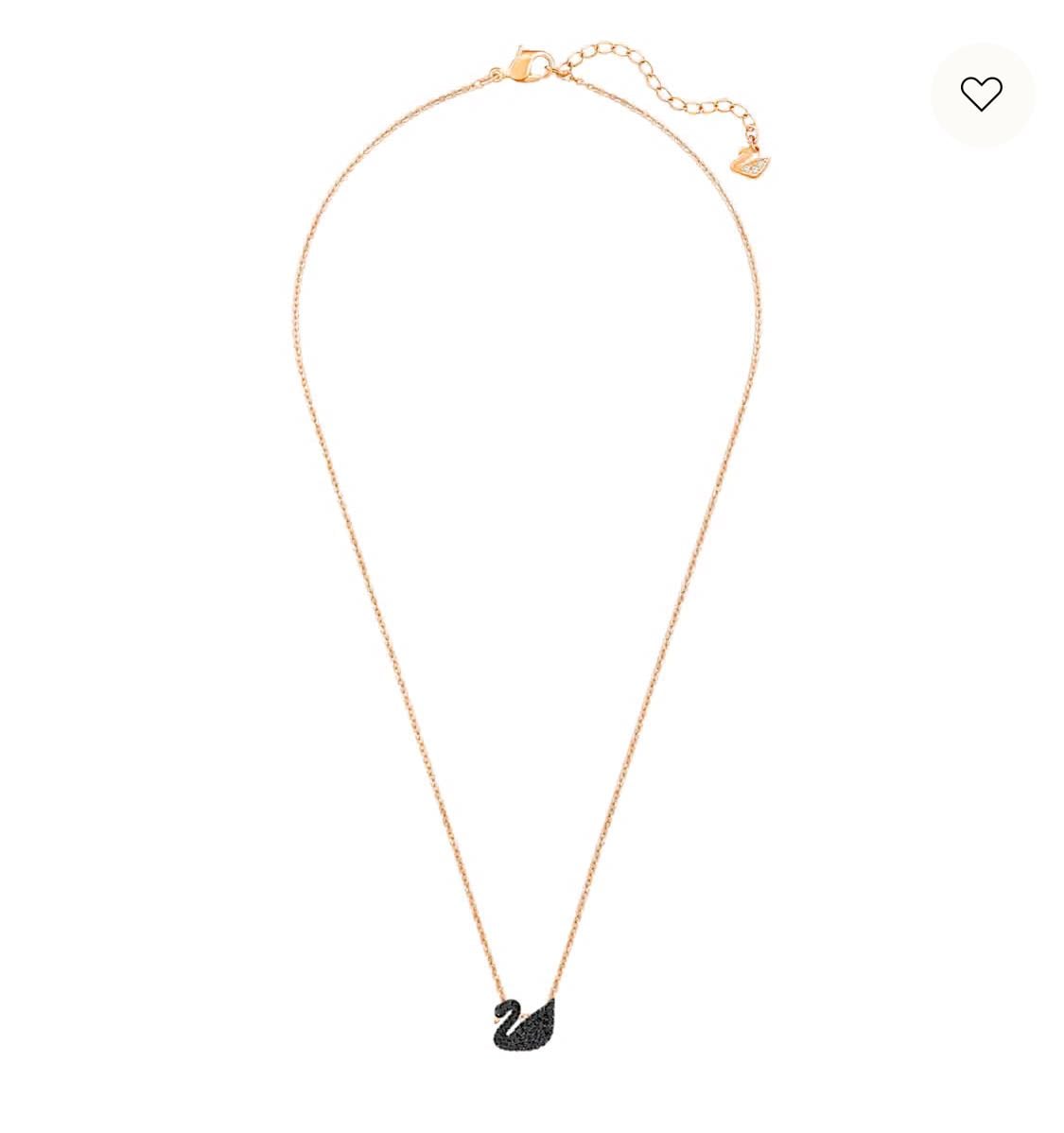 Swarovski swan pendant - 99€