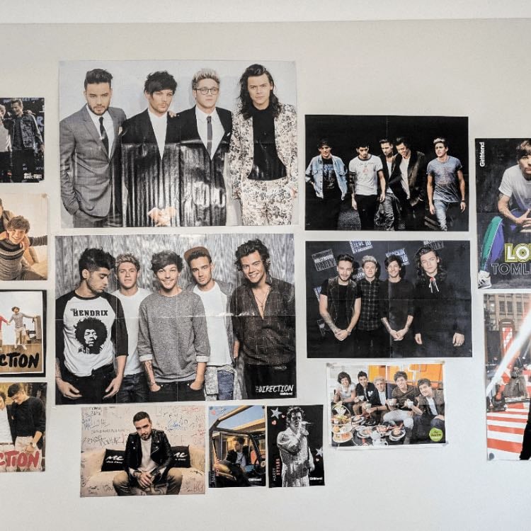 Put up ALOT of posters!! - like one of those poster walls my fav fan girls have ☺️